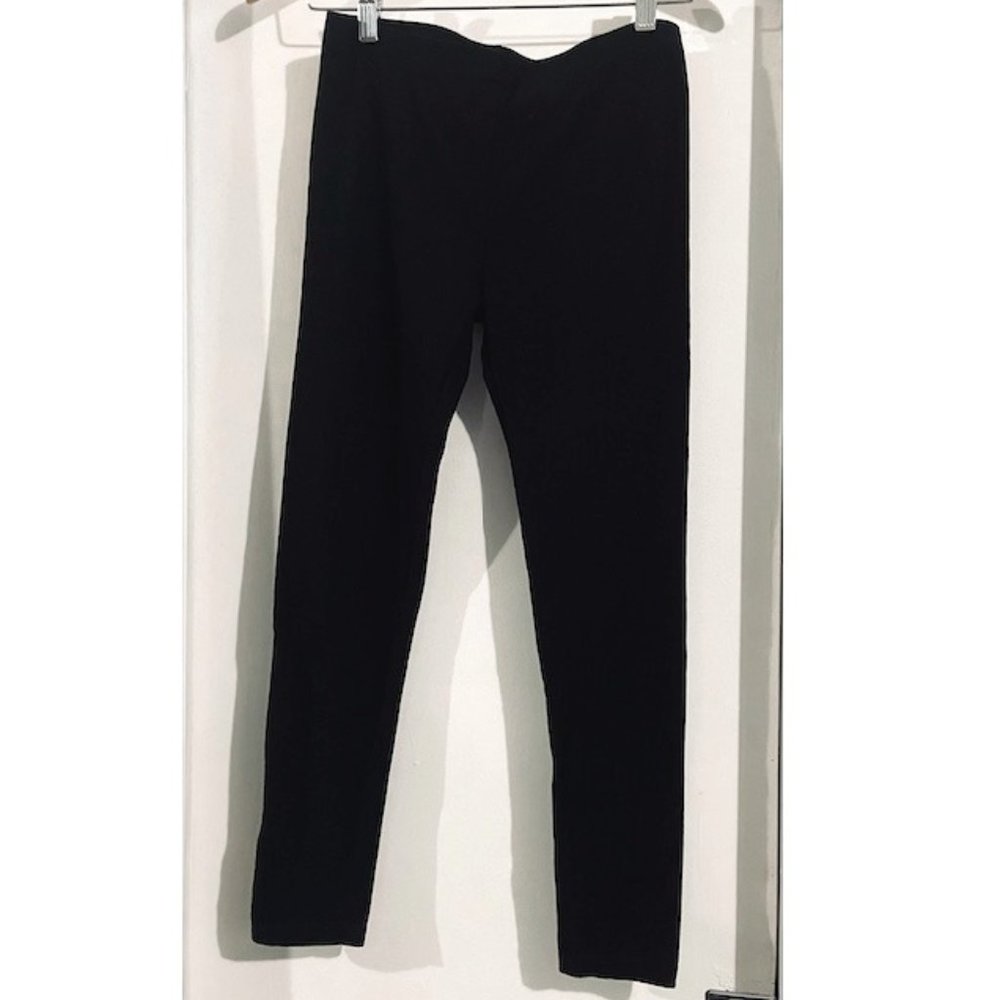 Uniqlo Black Cotton Leggings in Size Large- L